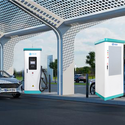 Stacje szybkiego ładowania EV montowane na podłodze, publiczne punkty ładowania samochodów o mocy 480 kW
