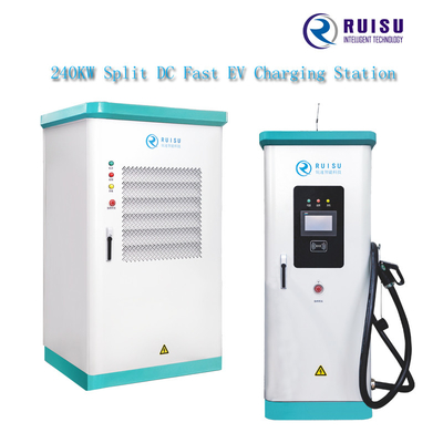 Szybka ładowarka EV z chłodzeniem powietrzem, stacja ładowania pojazdów elektrycznych o mocy 240 kW 45 Hz