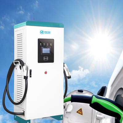 Podwójne stacje ładowania pojazdów elektrycznych ODM EV 160 kW na zewnątrz IP54