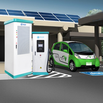 Szybka ładowarka EV typu Split 480KW Wodoodporne chłodzenie powietrzem z 4 pistoletami