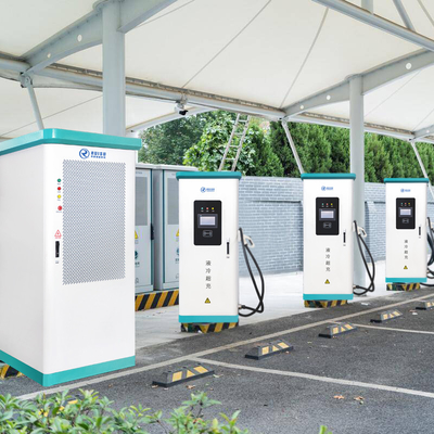 Inteligentna 3-fazowa ładowarka Ev, stacja ładowania pojazdów elektrycznych 480 kW 45 Hz