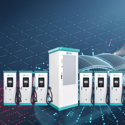 Dzielona ładowarka do pojazdów elektrycznych, poziom 3 OCPP 1,6 J 360 kW 1 wtyczka 6 Certyfikat CE