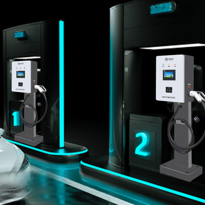 Ładowarka EV 30KW Sprzęt do szybkiego ładowania EV DC z pojemnościowym ekranem dotykowym CCS1 CCS2