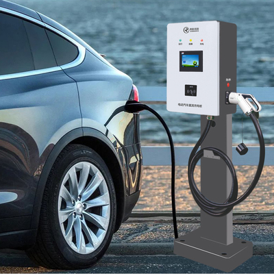 Ładowarka EV 30KW Sprzęt do szybkiego ładowania EV DC z pojemnościowym ekranem dotykowym CCS1 CCS2
