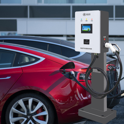 Ładowarka DC Fast 30kw EV z 7-calowym ekranem dotykowym Ccs Type 2 Single Connector