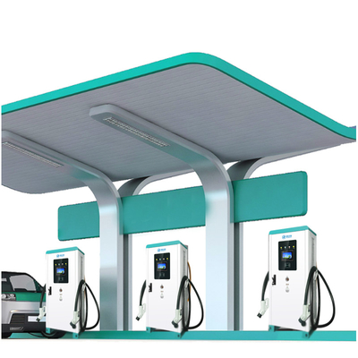 All In One 120kw Ładowarka EV montowana na podłodze z 7-calowym kolorowym ekranem dotykowym