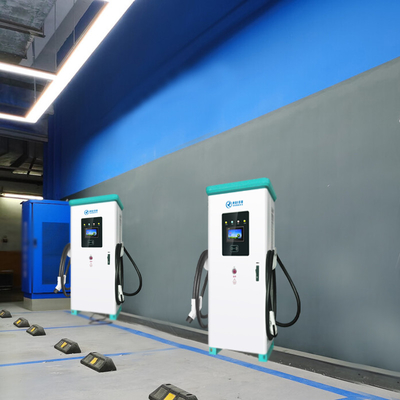 Publiczne stacje ładowania pojazdów elektrycznych z certyfikatem CE CCS Chademo GBT OCPP poziom 3