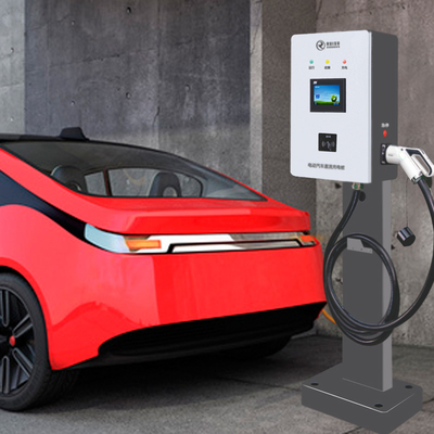 Ścienna ładowarka EV DC 40kw Materiał metalowy z pojedynczym pistoletem
