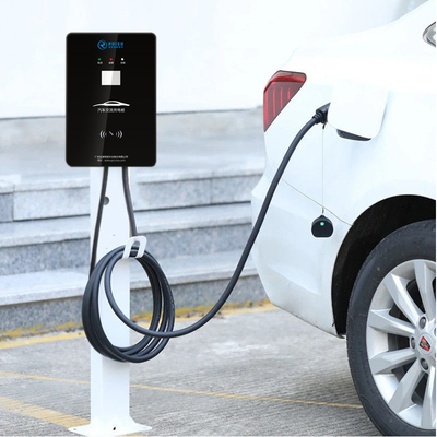 7KW 32A Ładowarka AC EV Typ 2 Jednofazowa obsługa płatności kartą RFID