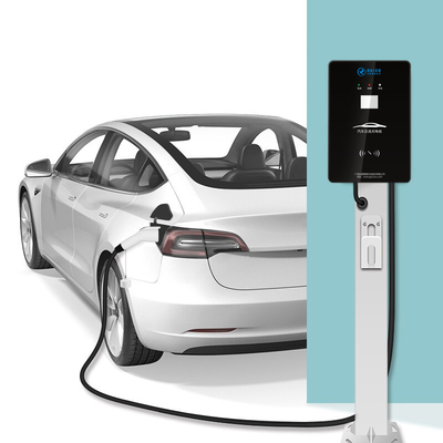 Elektryczna ładowarka samochodowa poziomu 2 AC 7kw 32a z ekranem OLCD